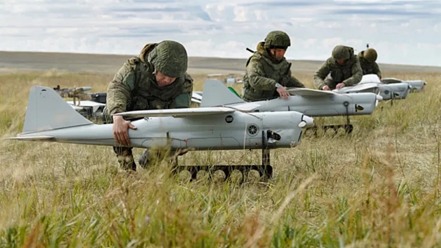 Bàn cờ quốc tế phức tạp khi Nga dùng UAV tấn công các mục tiêu ở Ukraine